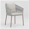 Sillón Aluminio brazos Bela Rope  Bitta Kettal