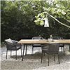 Sillón Aluminio brazos Bela Rope  Bitta Kettal