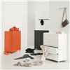 Cómoda ancha Relief con pies String Furniture
