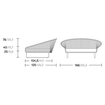 Daybed Aluminio Bela Rope Bitta Kettal