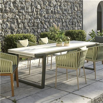 Mesa comedor extensible Bitta Kettal