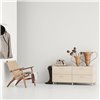Cómoda ancha Relief con pies String Furniture