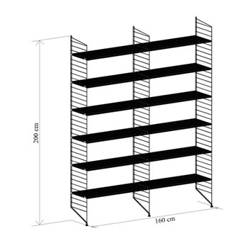Estantería Salón A String Furniture