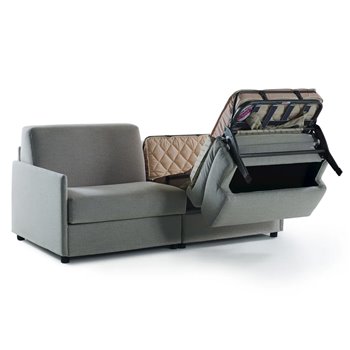 Sofá cama matrimonio Lampo 2 Milano bedding