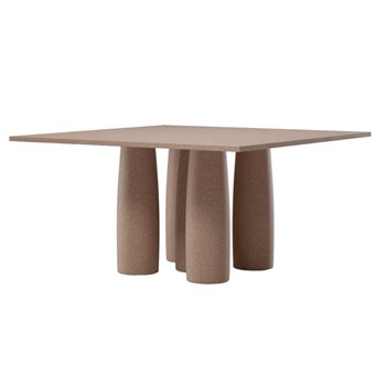 Mesa Cuadrada Il Colonnato Minera Stone Kettal