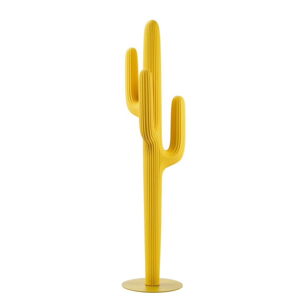 Perchero Saguaro Indoor Qeeboo - Yellow