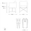 Sillón comedor Giro plegable Kettal