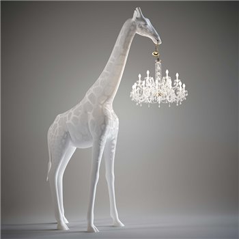 Lámpara de pie Giraffe in Love Outdoor Qeeboo