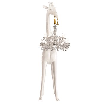 Lámpara de pie Giraffe in Love Outdoor Qeeboo