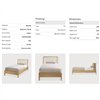 Cama Spindle individual Ethnicraft