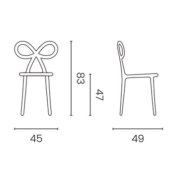 Silla Ribbon Qeeboo