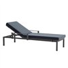 Tumbona Apilable con brazos Via Landscape Kettal