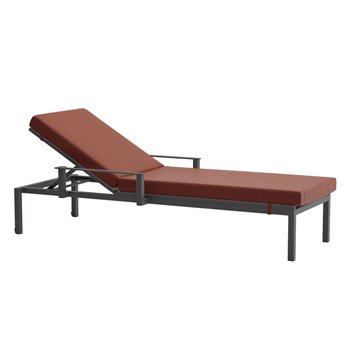 Tumbona Apilable con brazos Via Landscape Kettal