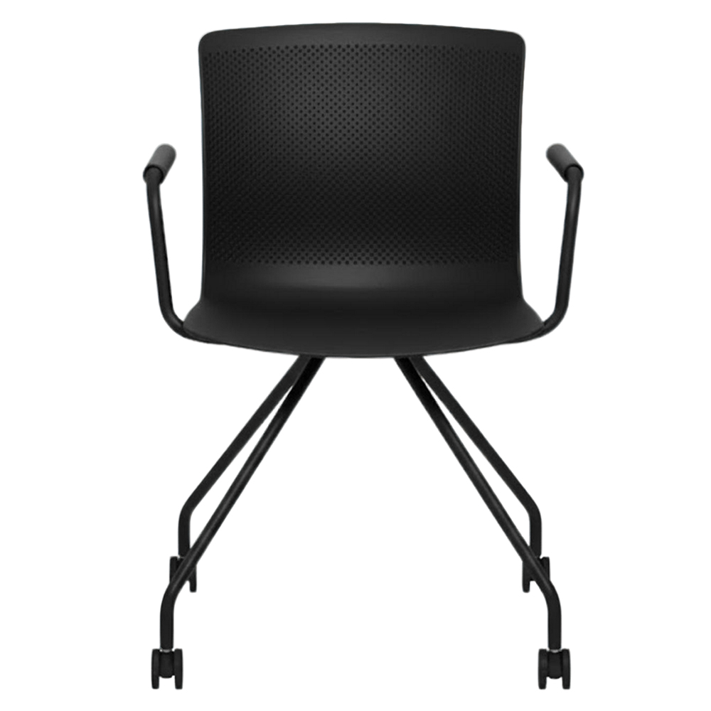 Sillón Glove 4 radios metal con ruedas Forma5 
