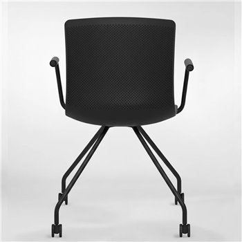 Sillón Glove 4 radios metal con ruedas Forma5 