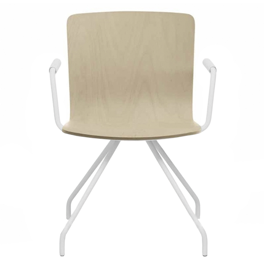 Sillón Glove 4 radios madera Forma5 
