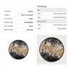 Bandeja Organic Black Round Ethnicraft