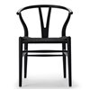 Silla Wishbone CH24 Colors Black - Haya Negra