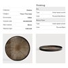 Bandeja Slice Mirror Bronze Ethnicraft