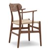Sillón CH26 Natural Carl Hansen and Son - Nogal Aceite