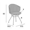 Silla Ruffle Lago