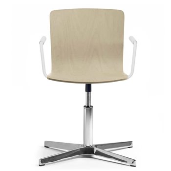 Sillón Glove giratoria madera Forma5