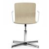 Sillón Glove giratoria madera Forma5