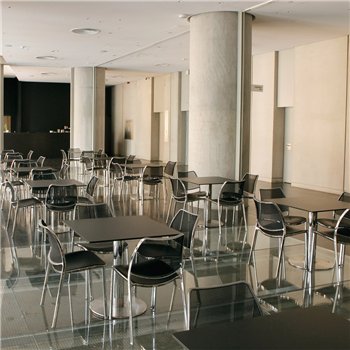 Sillón Gas Cromo Polipropileno Stua