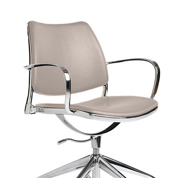 Sillón Gas Ruedas Tapizado Stua