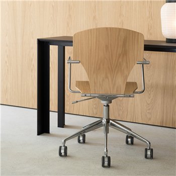 Sillón Egoa Ruedas Madera Stua