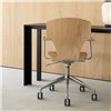 Sillón Egoa Ruedas Madera Stua