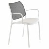 Sillón Gas Blanco Tapizado Red Stua