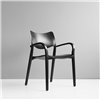 Sillón Laclasica: Fresno teñido negro