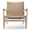 Butaca CH25 Carl Hansen and Son - Roble jabón - Cuerda natural