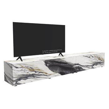 Mueble TV Materia XGlass Lago