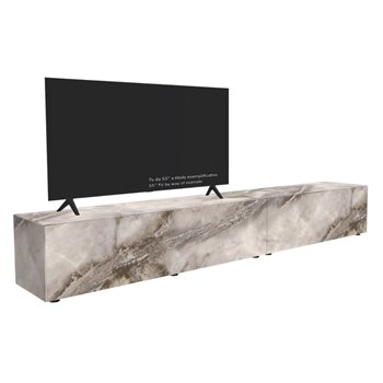 Mueble TV Materia XGlass Lago