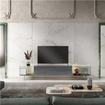 Mueble TV 36e8 Glass Lago