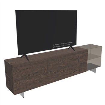 Mueble TV 36e8 Glass Wildwood Lago