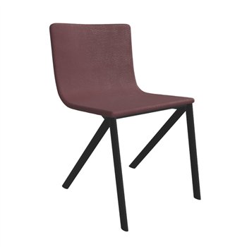 Silla Mezz’aria tapizado liso Lago