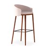 Taburete Blur madera respaldo Doos