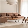 Chaise longue con brazo Costura Stua