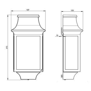Aplique pared Louis Philippe 7 Roger Pradier