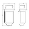 Aplique pared Louis Philippe 7 Roger Pradier