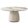 Mesa Botero Keramik Round Cattelan Italia