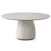 Mesa Botero Keramik Round Cattelan Italia