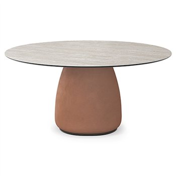 Mesa Botero Keramik Round Cattelan Italia