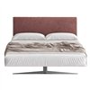 Cama matrimonio Steel tapizado Lago