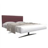 Cama matrimonio Steel tapizado Lago