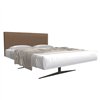 Cama matrimonio Steel tapizado Lago