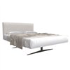 Cama matrimonio Steel tapizado Lago